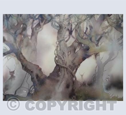 Goblins at Powkesmoor. Made for the Arts Council funded Where Dragons lead project.