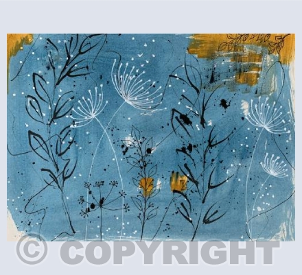 White seed heads