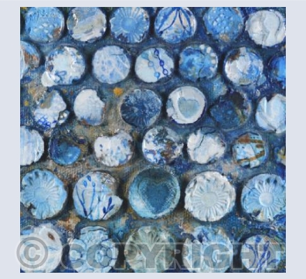 Blue fragments from the past #1