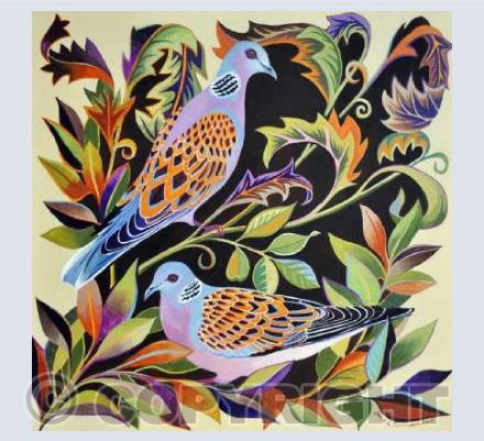 Two turtle doves