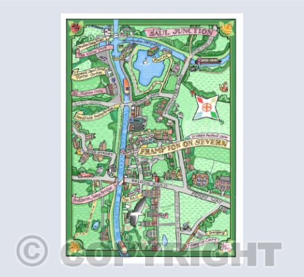 Frampton on Severn & Saul