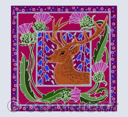 Stag and THistles
