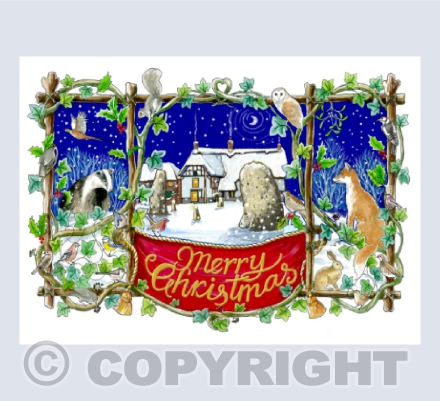 Avebury, Wiltshire -Xmas