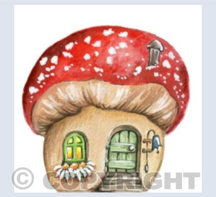Mushroom house