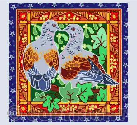 Two turtle doves