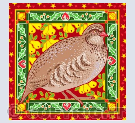 A partridge in a pear tree.