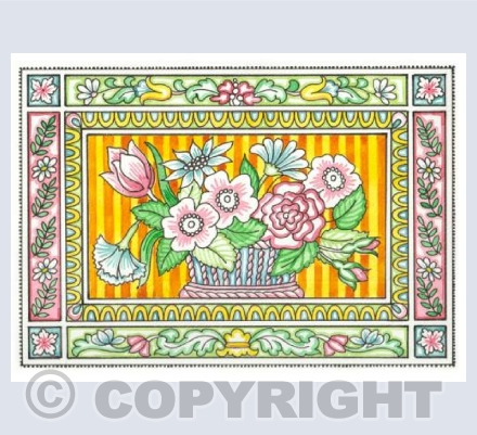 Basket of Flowers