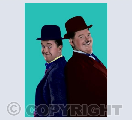 Laurel and Hardy