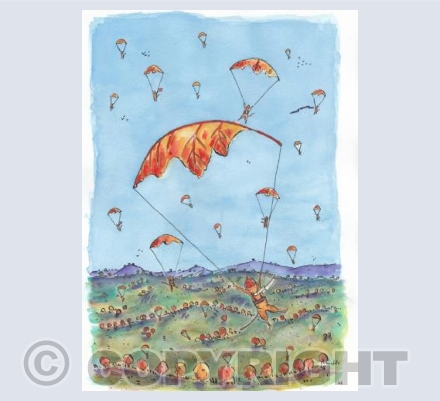 Flying high