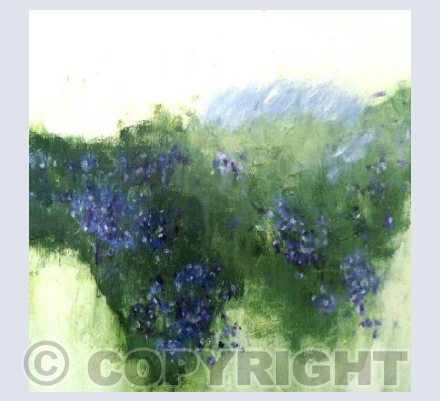 Bluebells, High on the Hill, Deep in the Wood