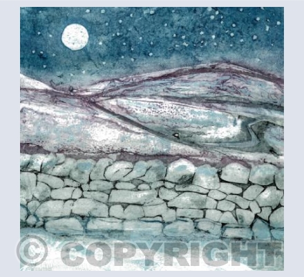 Moon over the Peaks