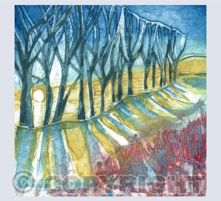 Sunset over the Stour 