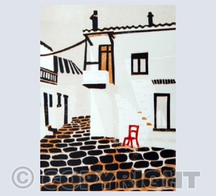 Back Street on a Grecian Isle