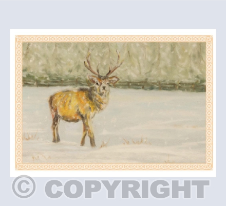 deer chrimbo card 22