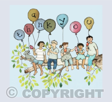 Thankyou balloons