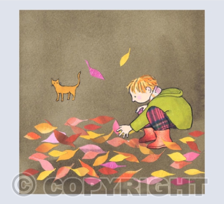 Rainbow leaves