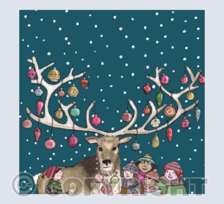 Reindeer christmas fun