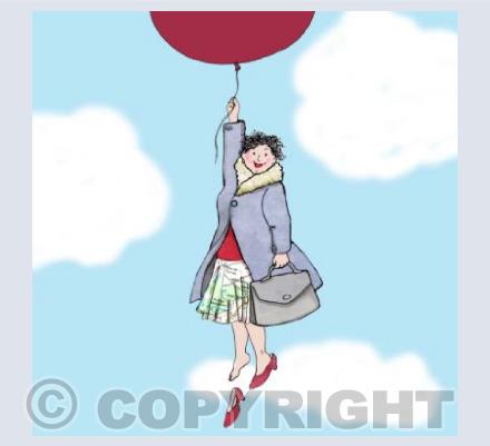 Ballooning Lady