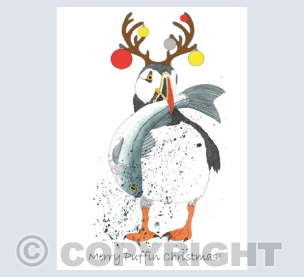 Merry Puffin Christmas