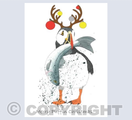 Merry Puffin Christmas