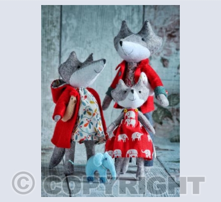 Grey Fox Family