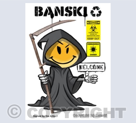 Banski Grim Reaper Covid