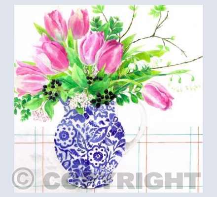 Spring Tulips in an Emma Bridgewater Jug
