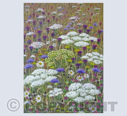 Meadow in Mixed Media