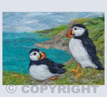 Felt Puffin
