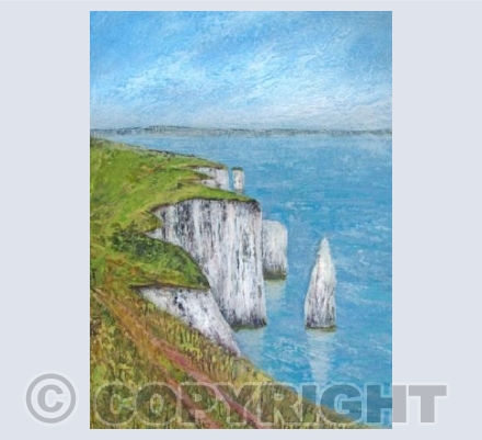 Walk to Old Harry Acrylic