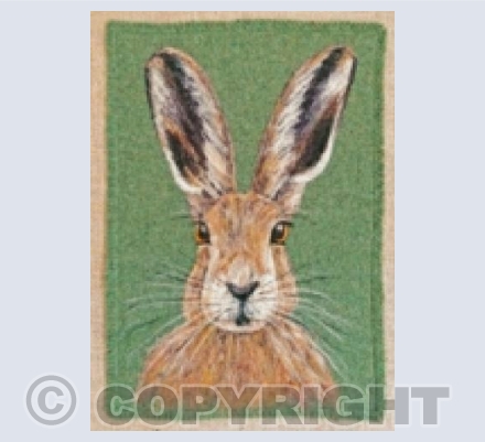 Needle felted Hare