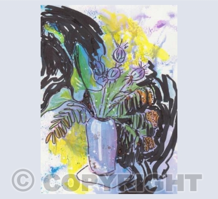 Vase In Sunshine
