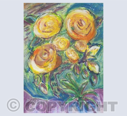 Yellow Rose Bush