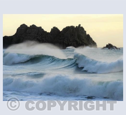 Porthcurno Waves