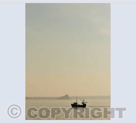 Mounts Bay Fishing Boat