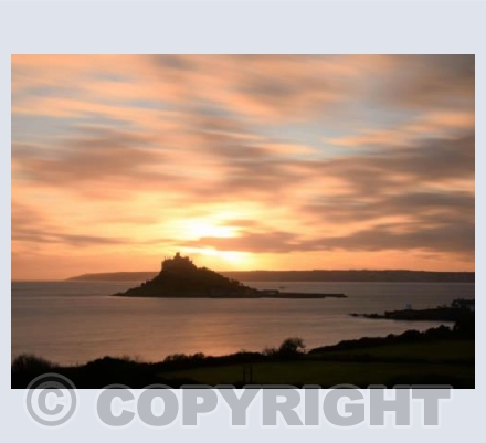 St Michael's Mount Long Exposure