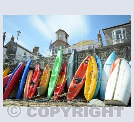 Mousehole Kayak Colours