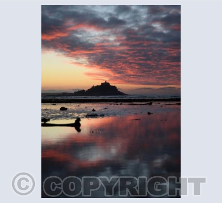 St Michael's Mount Sunrise