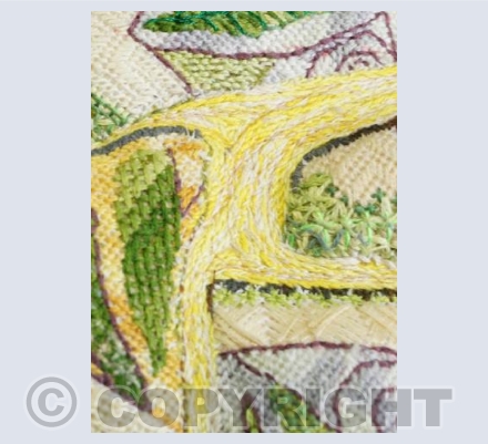 Avignon Tile Fragments - detail 2