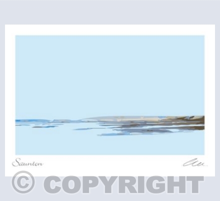 Saunton Reflecting Blue