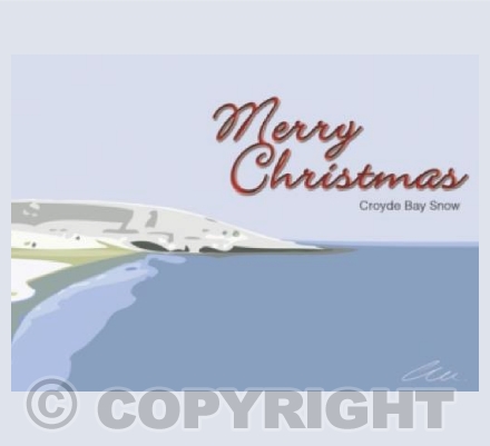 Merry Christmas, Croyde Bay Snow