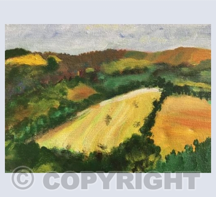 Towards Southwick late summer