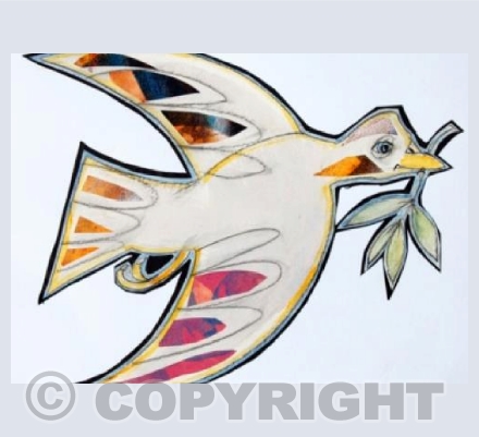 Dove with Olive Branch