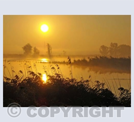 Sunrise in the Fens