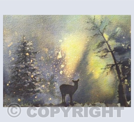 Deer in the forest