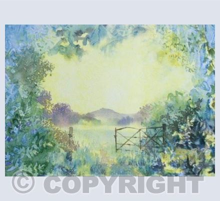 Gateway at dawn