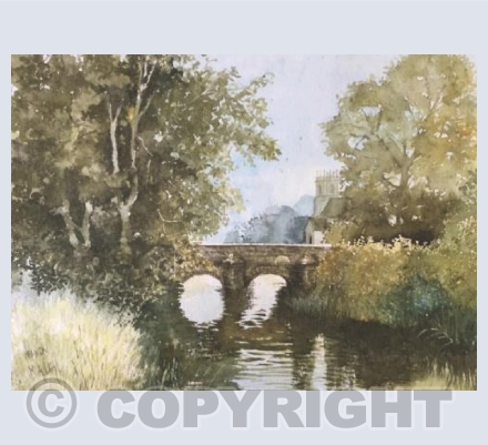 Bridge over the River Brue at West Lydford