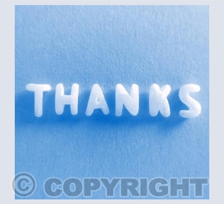 Thanks - Blue