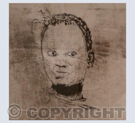 Young girl from the Omo Valley