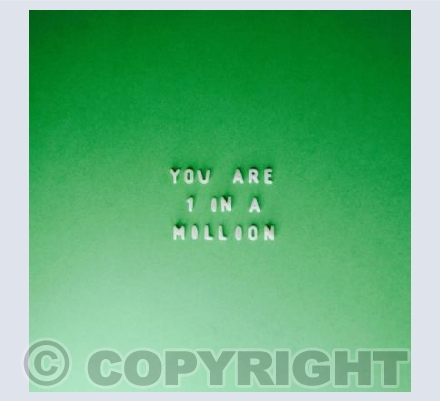You are 1 in a Million